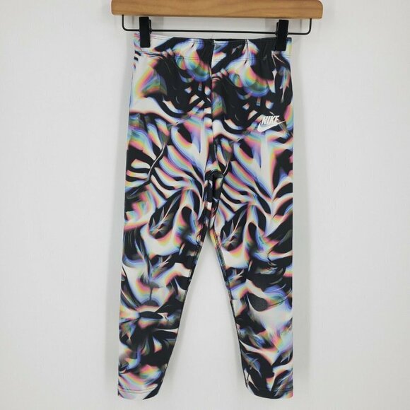 Nike Girl's Sportwear Leg-A-See Cropped Legging‎ - Picture 1 of 8
